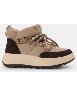 Fitflop Mesh Breathable Flat Ankle Boots - Brown