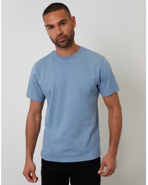 Threadbare Regular Fit Roseburn T-Shirt - Blue