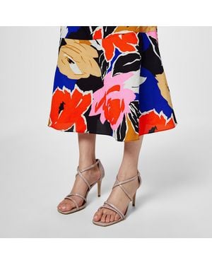 Dune Musical Heeled Sandals - Red