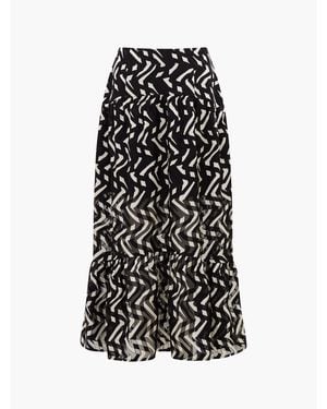 French Connection Diandra Maxi Skirt - Black