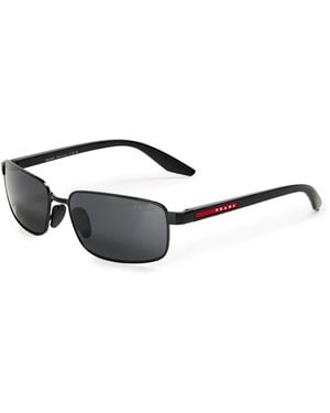 Prada 0Ps B54S Oval Sunglasses - Brown