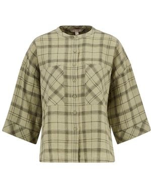 Barbour Patterned Long Sleeve Shirt - Green
