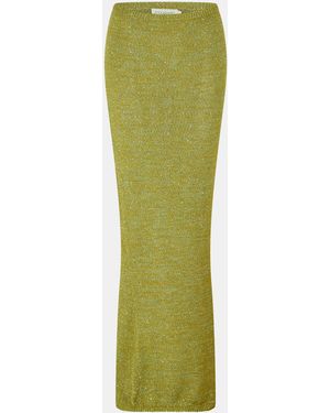 Asta Resort Carolina Maxi Skirt - Green