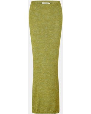 Asta Resort Carolina Maxi Skirt - Green