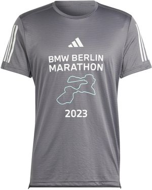 adidas Bmw Berlin-Marathon 2023 Event T-Shirt - Grey