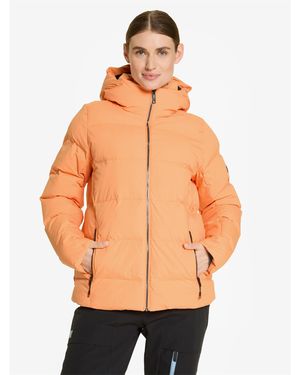Ziener Traava Weather-Resistant Insulated Ski Jacket - Orange