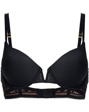 Wolford Lightly Lined Demi Bra - Blue