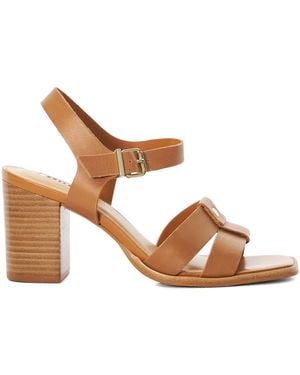 Dune Jessia Heeled Sandal - Brown