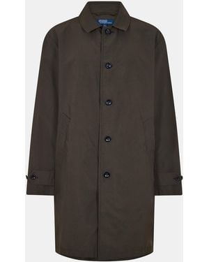 Ralph Lauren Pn Sports Trench Coat - Black