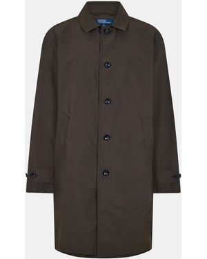 Ralph Lauren Pn Sports Trench Coat - Black