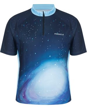 Pinnacle Cycl Zp Top - Blue