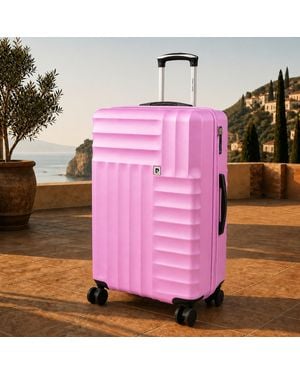 Pierre Cardin Soleil 30-Inch Hard Shell Luggage Suitcase - Pink