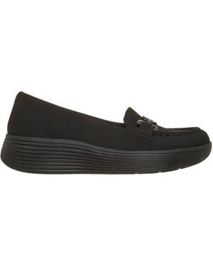 Skechers Slip On Trainers - Black