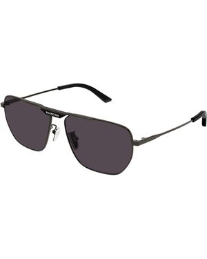 Balenciaga Bb0246S Rectangle Sunglasses - Grey
