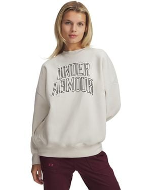 Under Armour Rival Fleece Crew Sweatshirt - Grey