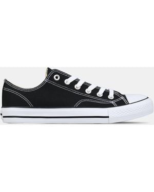 SoulCal & Co California Canvas Low Ladies Canvas Shoes - Black