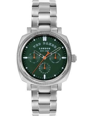 Ted Baker Caine Quartz Analogue Quartz Watch - Metallic
