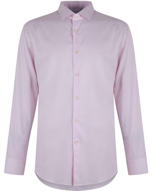 Tiger Of Sweden Structured Royal Oxford Shirt - Purple