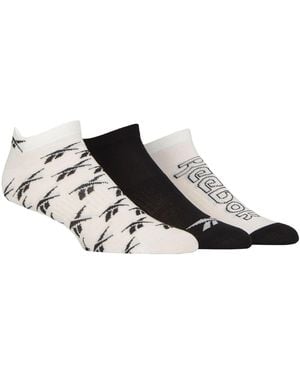 Reebok Sports Essentials Low Cut Pull Up Trainer Socks - Black