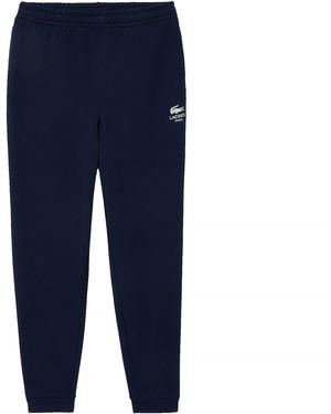 Lacoste Tapered Leg Joggers - Blue
