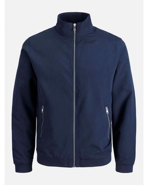 Jack & Jones Rush Harrington Bomber Jacket - Blue