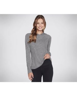 Skechers Godri Brisk Escape Performance Hoodie - Grey