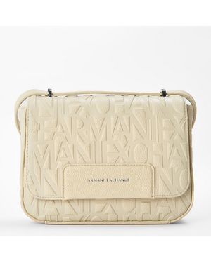 ARMANI EXCHANGE Crossbody Bag - Natural