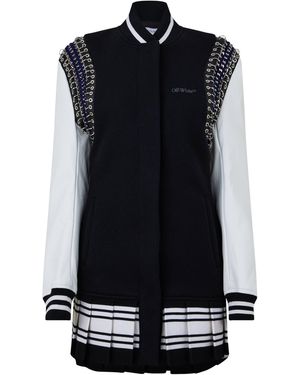 Off-White c/o Virgil Abloh Structured Mini Dress - Black