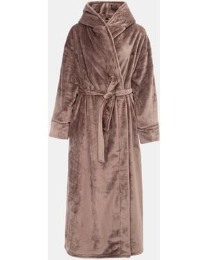 Biba Cosy Maxi Robe Ladies - Brown