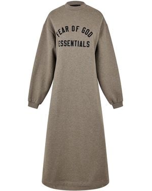 Fear Of God Jumper Calf Length Dress - Natural