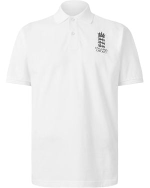 Castore Cricket Polo Shirt - White