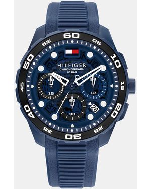 Tommy Hilfiger Silicone Watch - Blue