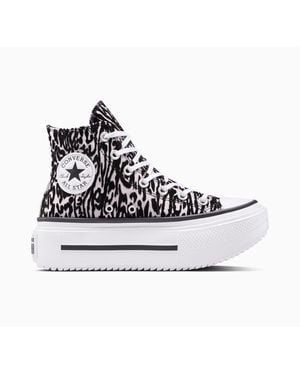 Converse Chuck Taylor All Star Lif Platform Trainers - Blue