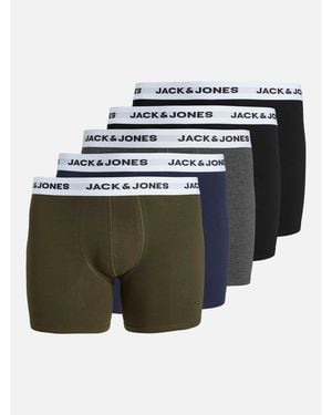 Jack & Jones Basic 5 Pack Trunks - White