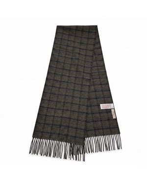 Jack Wills Check Scarf - Black