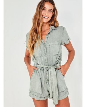 Bella Dahl Utility Jumpsuit - Multicolour