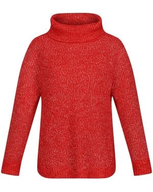 Regatta Kensley Crew Neck Jumper - Red