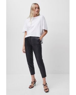 French Connection Tally Oversized T Shirt - White