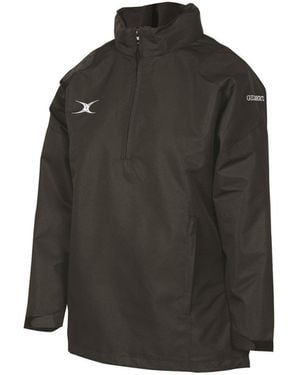 Gilbert Weather-Resistant Thermal Performance Rugby Jacket - Black