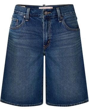 Levi's Baggy Dad Denim Shorts - Blue