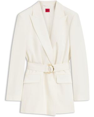 HUGO Blazer Dress - White