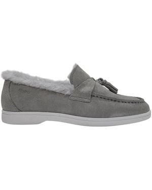 Firetrap Loro Boat Shoes - Grey