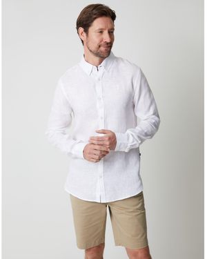 Saltwell Long-Sleeve Oxford Shirt - Grey