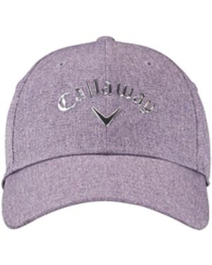 Callaway Apparel Liquid Metal Golf Cap - Purple