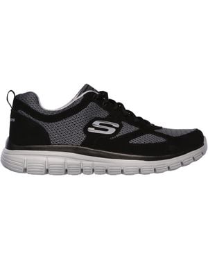 Skechers Flex Burns Agoura Trainers - Black