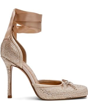 Steve Madden Larina Embellished Court Shoes - Metallic