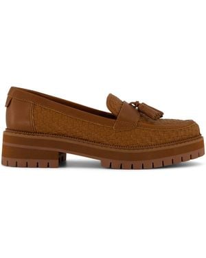 TOMS Cara Woven Loafer - Brown