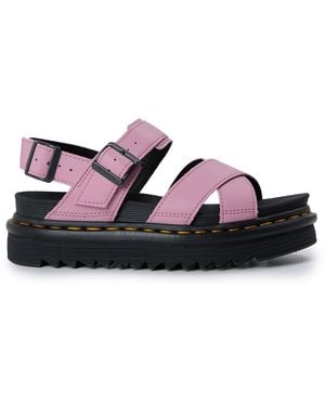 Dr. Martens Voss Ii Flatform Sandals - Purple