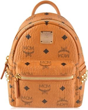 MCM Stark Backpack Xmini - Brown