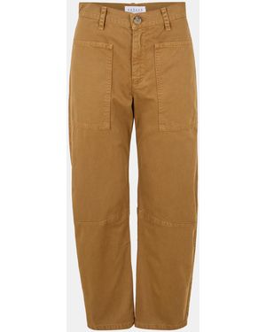 Velvet By Graham & Spencer Tailored Trousers - Natural